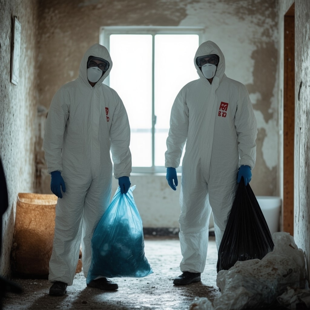 Experts en buidatge i desinfecció d'habitatges afectats per la síndrome de Diògenes a Cambrils