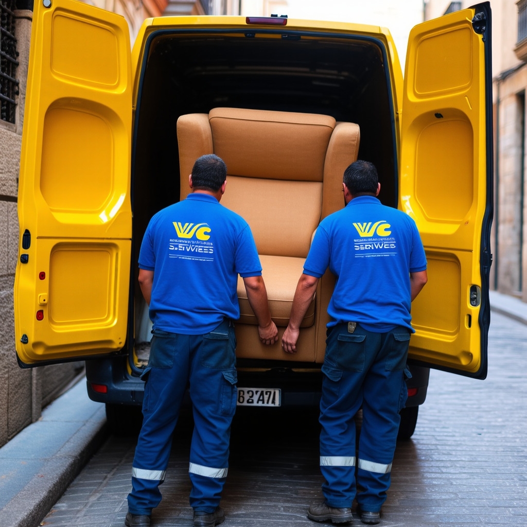 Retirada de enseres y vaciado de locales en Constantí