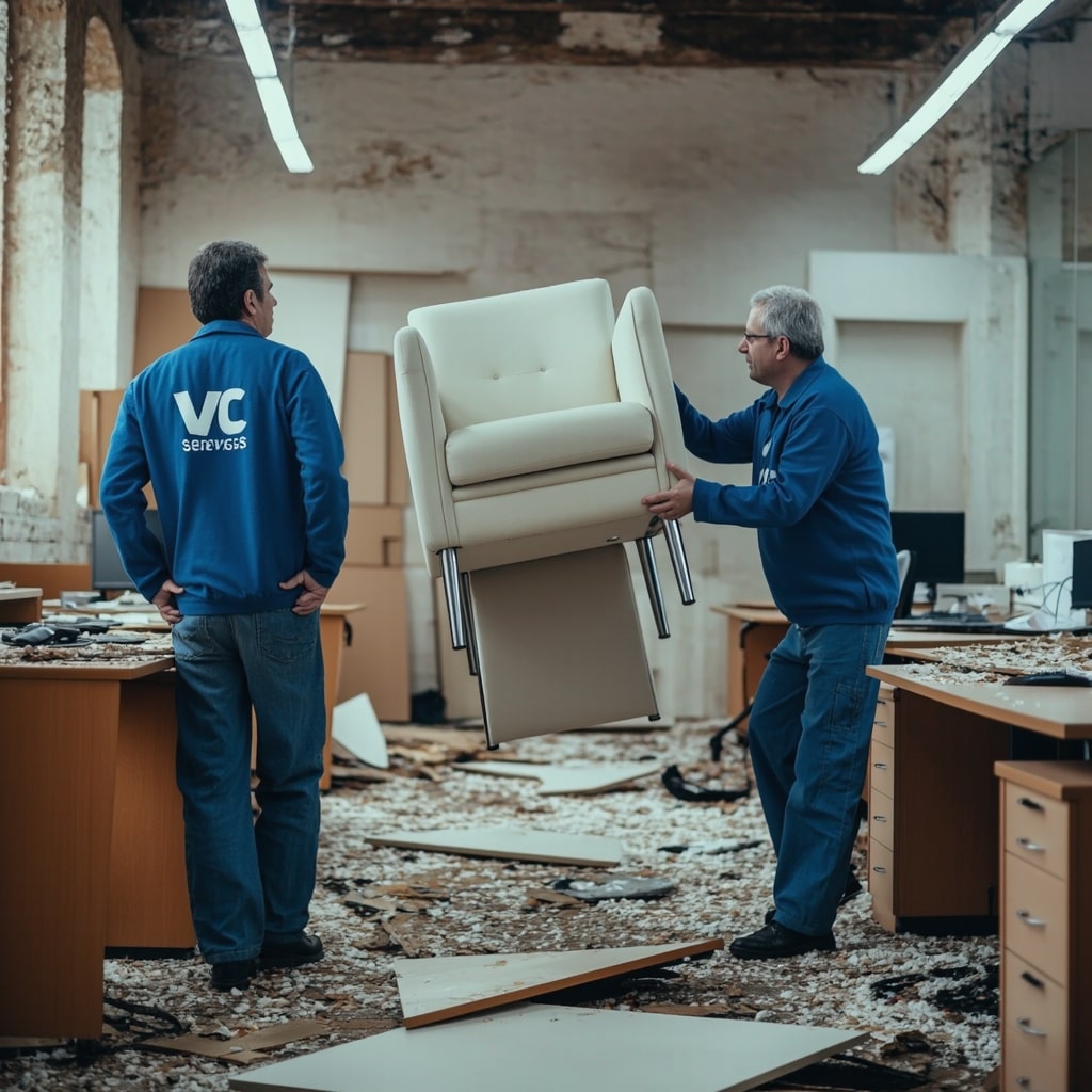 Por qué elegir a VCServeis para el vaciado de espacios comerciales en Torredembarra
